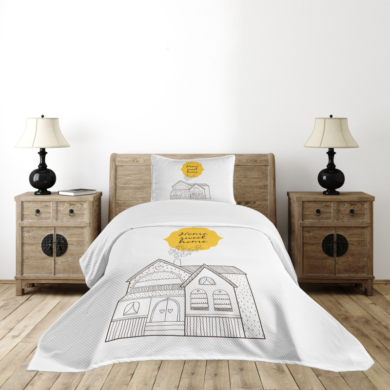 Village House Bedspread Set