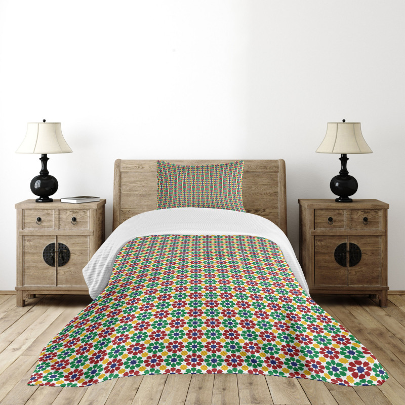 Moroccan Star Zellige Bedspread Set