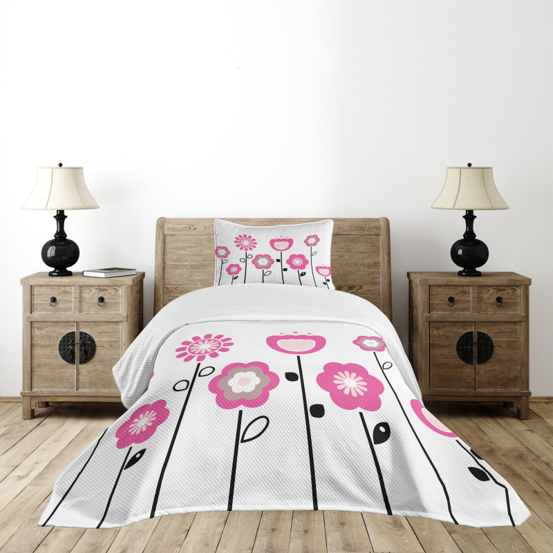 Flowers Bedspread Set