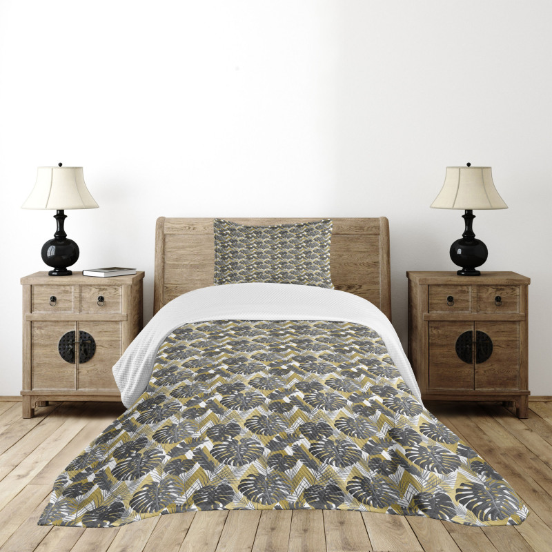 Modern Aloha Style Bedspread Set