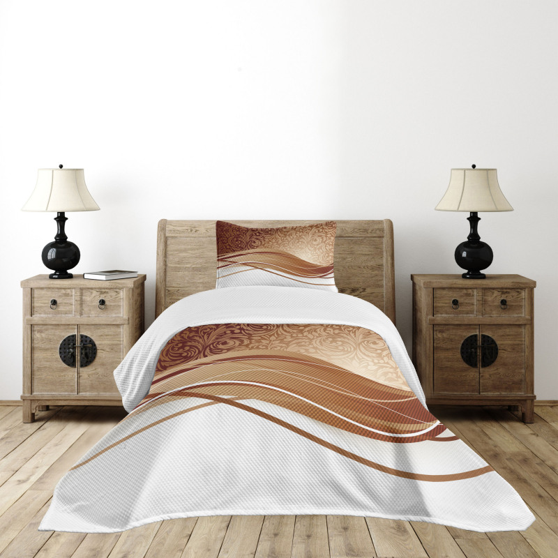 Classical Foliage Bedspread Set