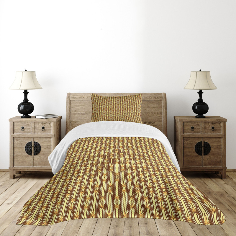 Ethnic Art Pattern Prints Bedspread Set