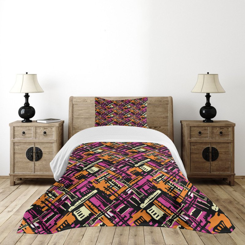 Modern Theme Bedspread Set