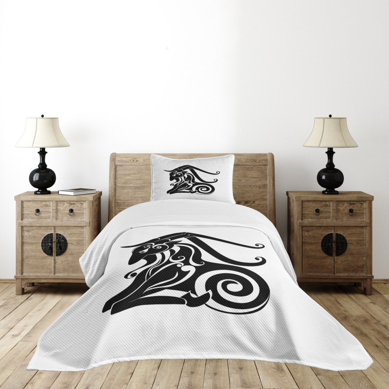 Animal Design Bedspread Set