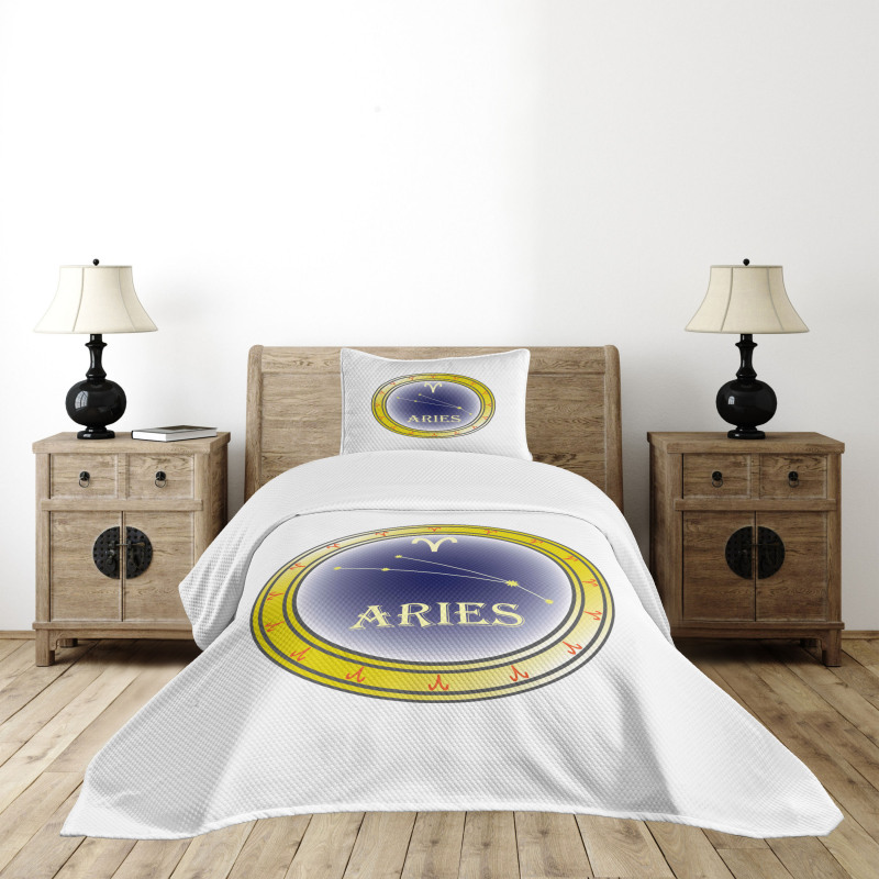 Sign Constellation Bedspread Set