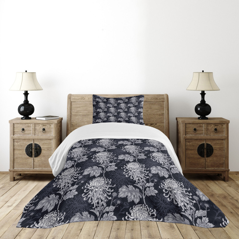 Chrysanthemum Blooming Bedspread Set