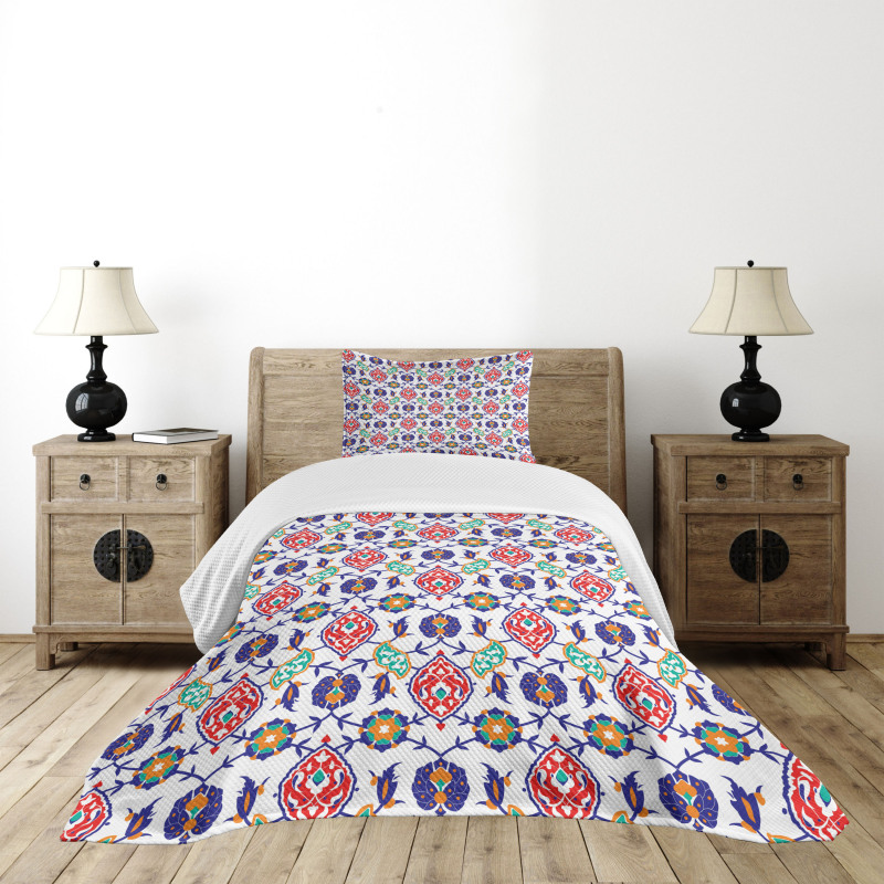 Moroccan Tiles Bedspread Set