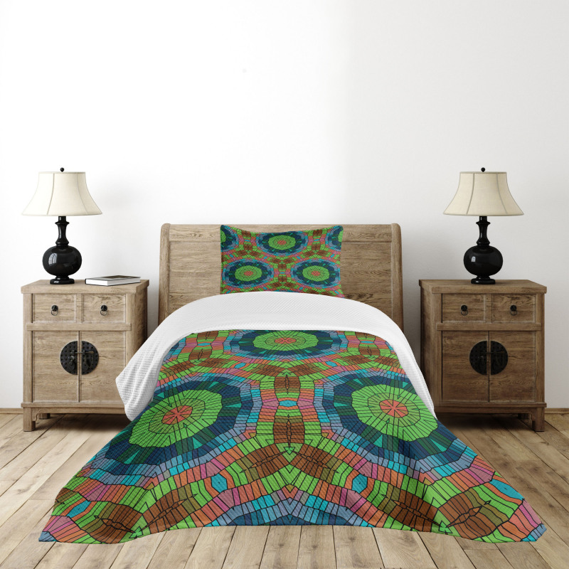 Native Art Bedspread Set