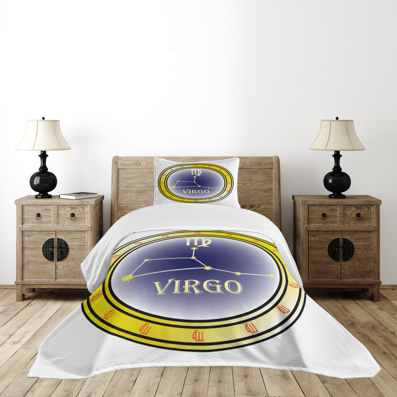 Constellation Sign Bedspread Set