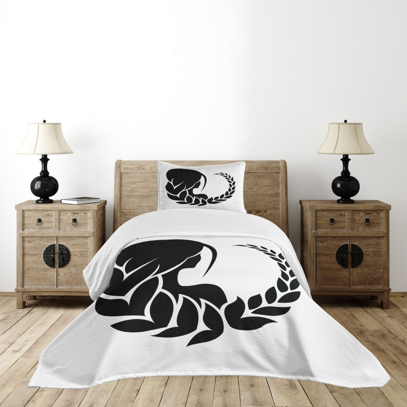 Woman Virgo Hairdo Bedspread Set