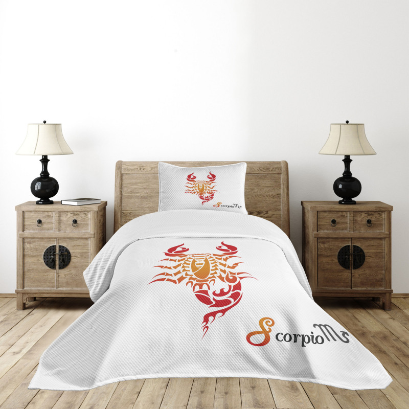 Astrology Birth Bedspread Set