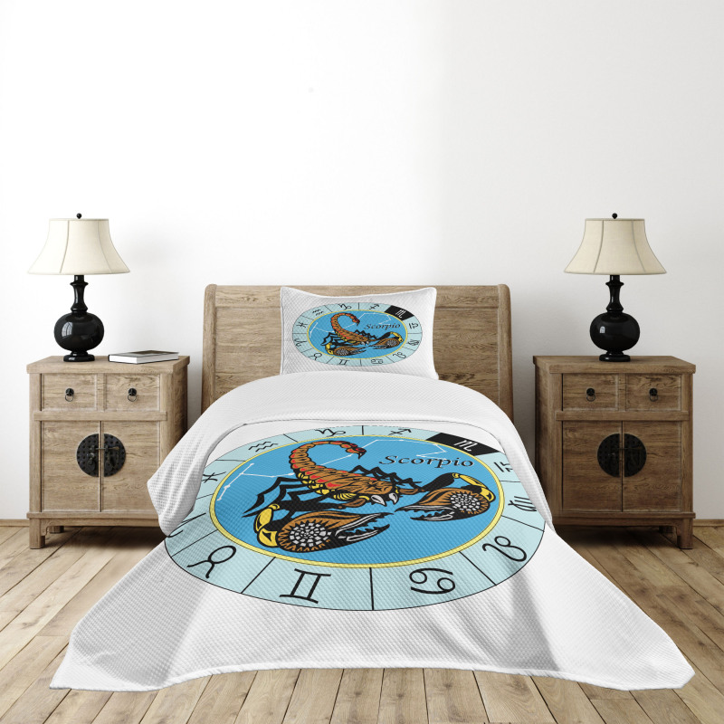 Chart and Sign Bedspread Set