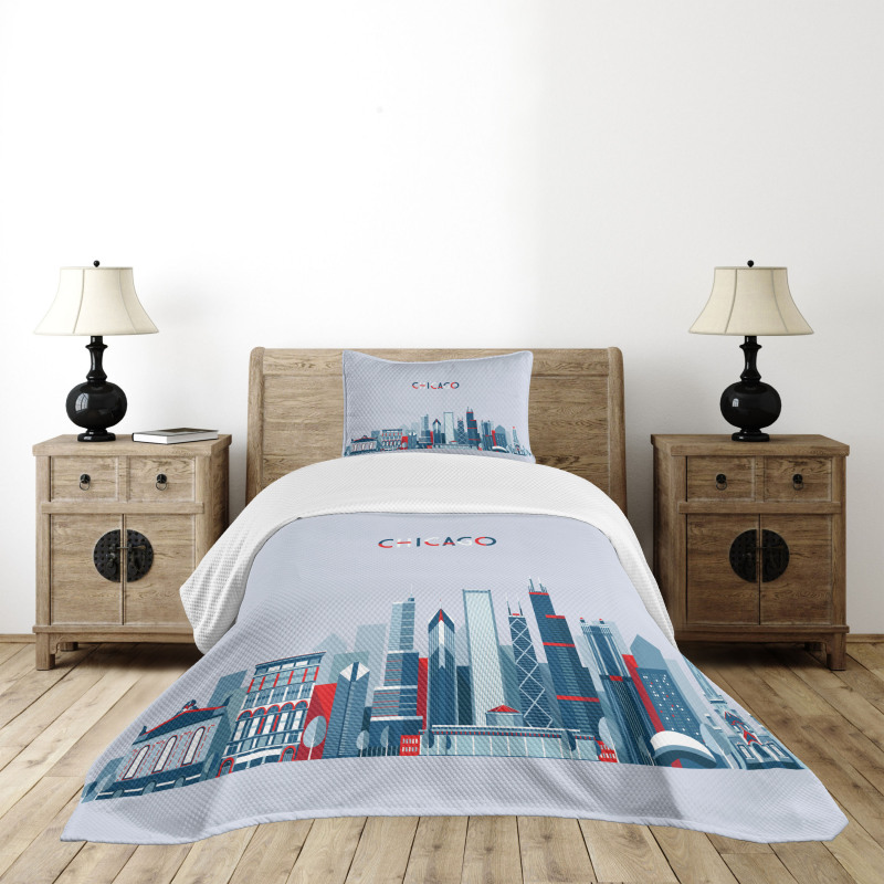 Urban Architecture Bedspread Set