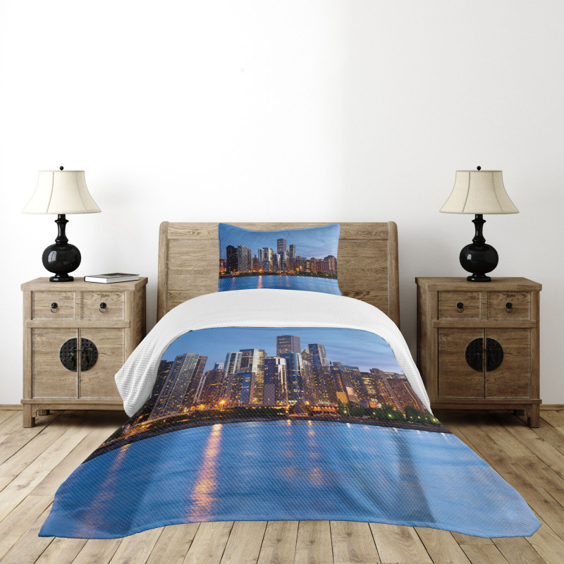 Big City Sunset Bedspread Set