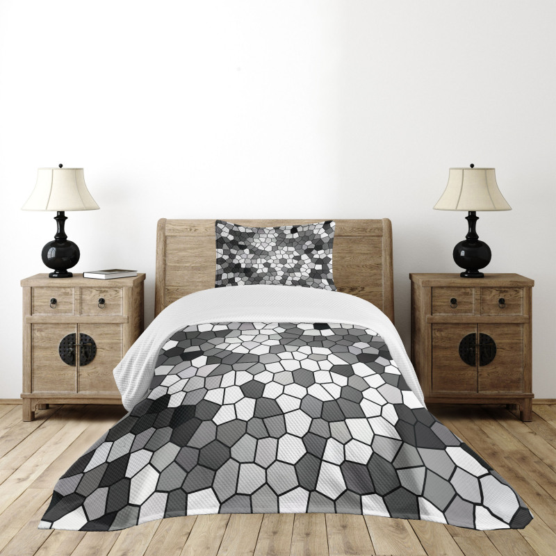 Stained Glass Mosaic Bedspread Set