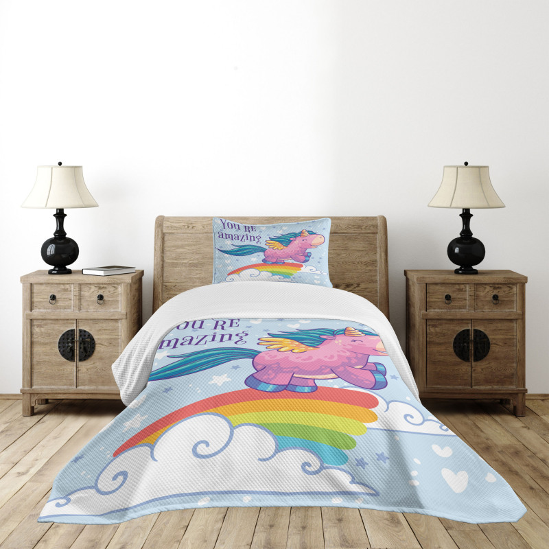 Pony in the Sky Bedspread Set