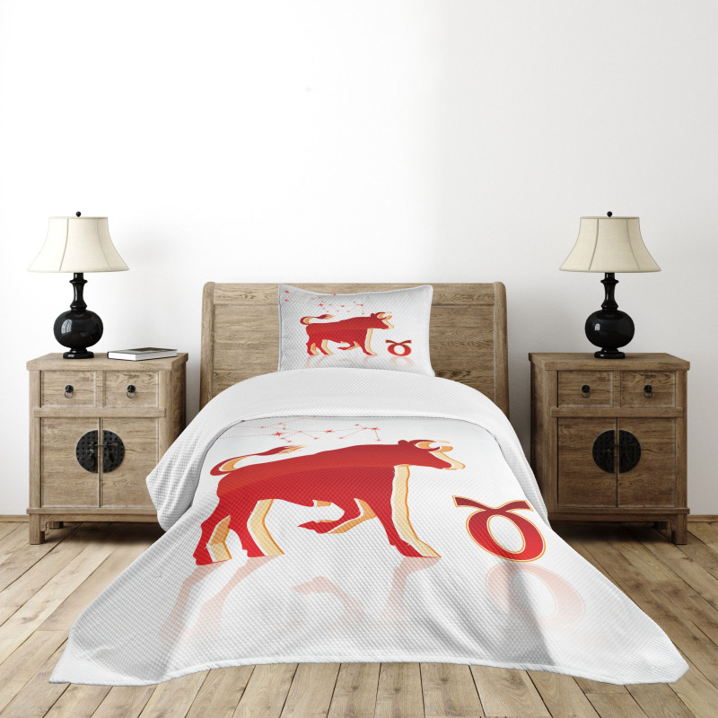 Animal and Stars Bedspread Set