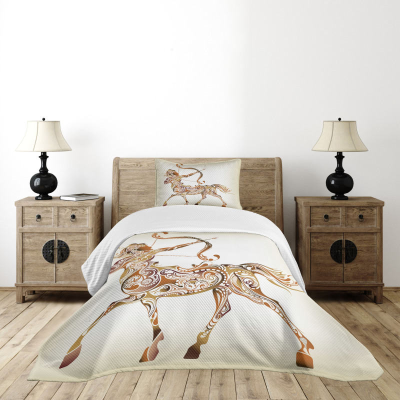 Centaur Pattern Bedspread Set