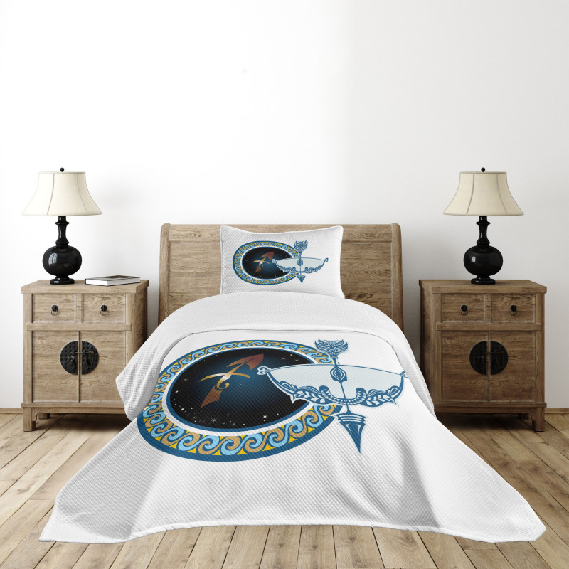 Bow Arrow Bedspread Set