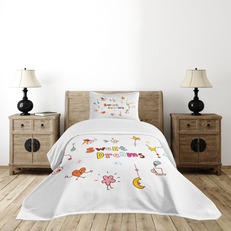 Doodle Stars Toys Bedspread Set