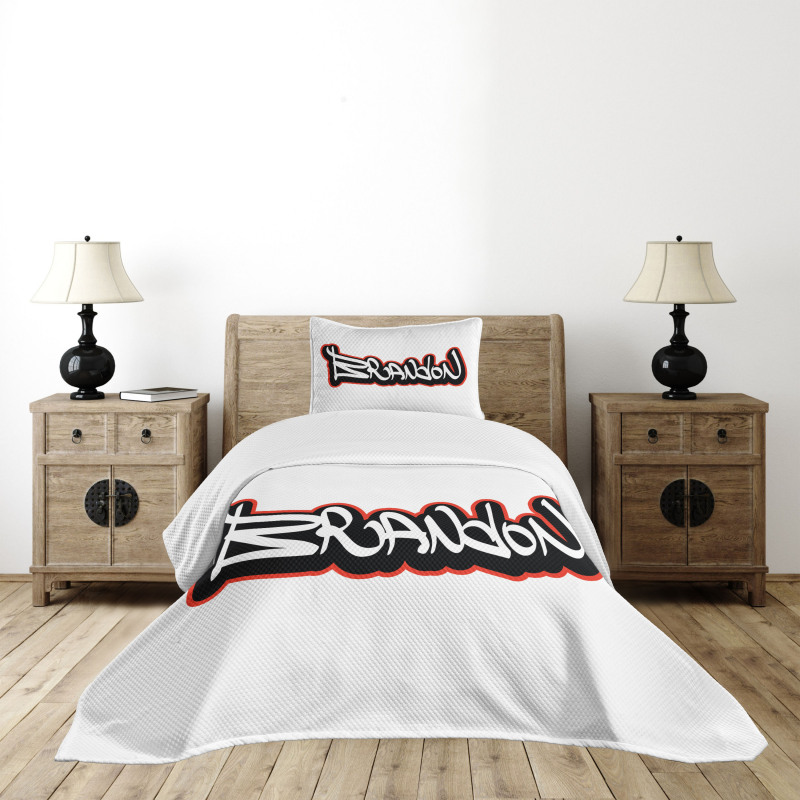 Urban Hip-hop Culture Bedspread Set