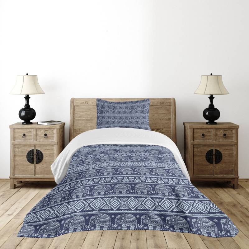 South Elephants Bedspread Set