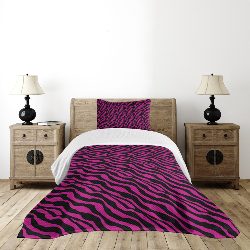 Wild Animal Stripes Bedspread Set