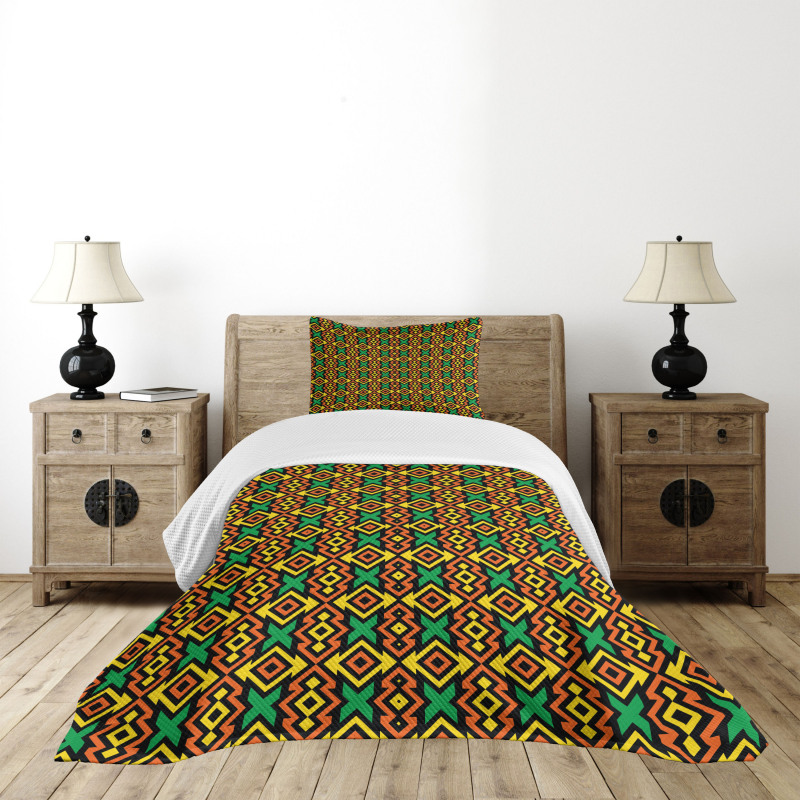 Art Print Bedspread Set