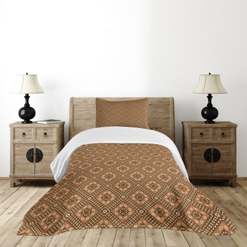 Brown Bedspread Set