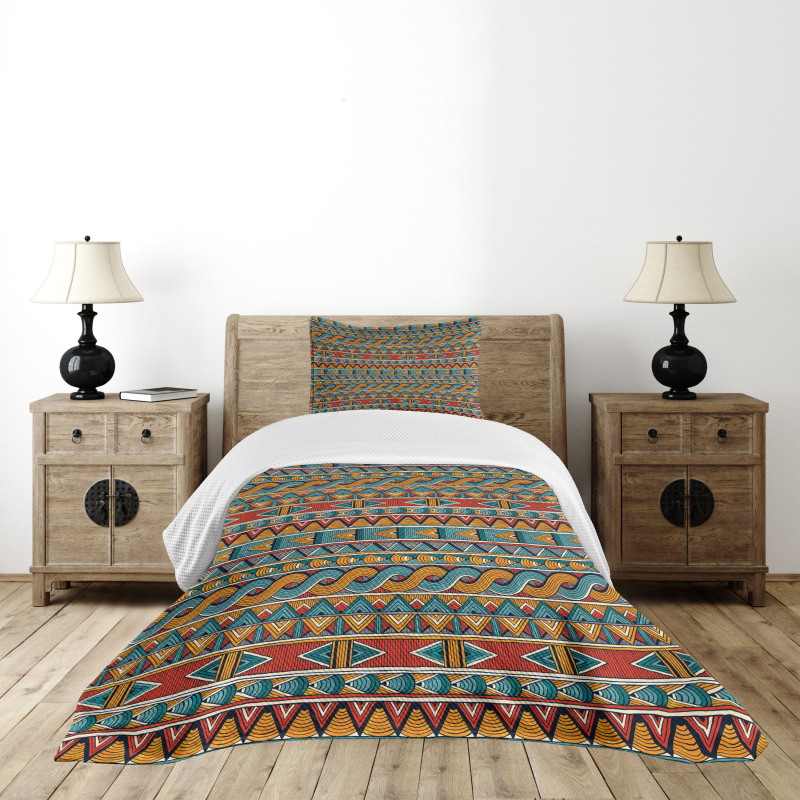 Grunge and Abstract Bedspread Set