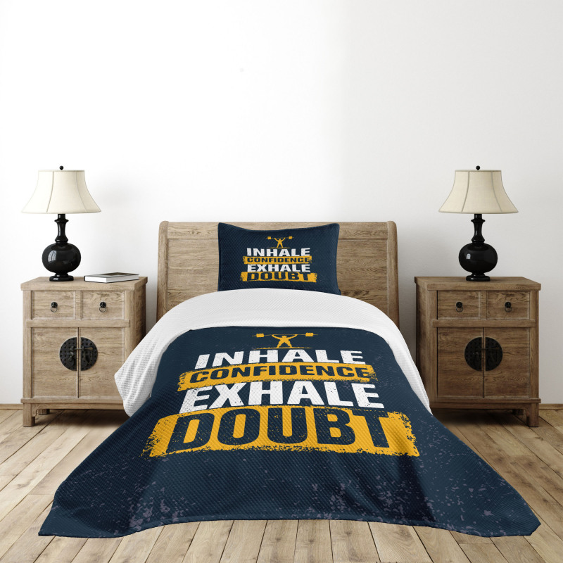 Athlete Weighlift Bedspread Set