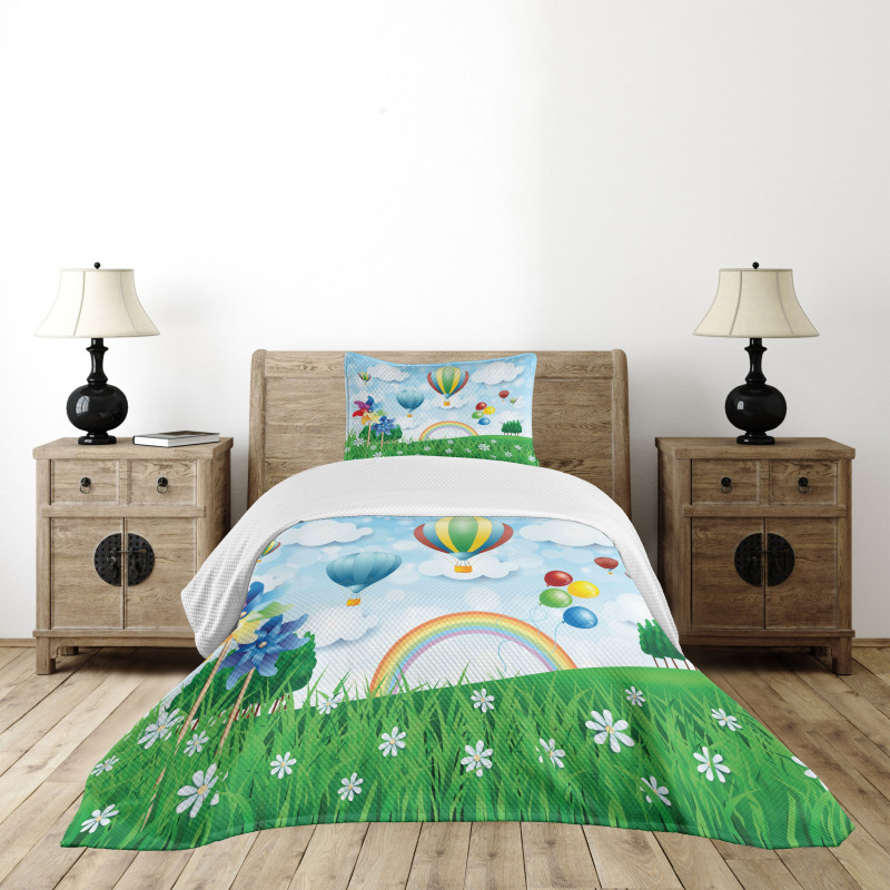 Spring Field Fantasy Bedspread Set