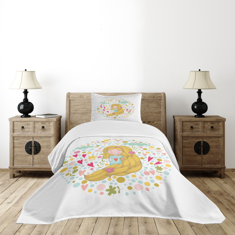 Cheerful Spring Kid Bedspread Set