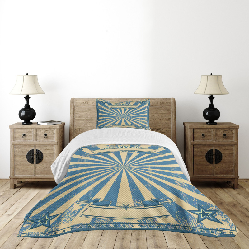 Retro Circus Tent Bedspread Set