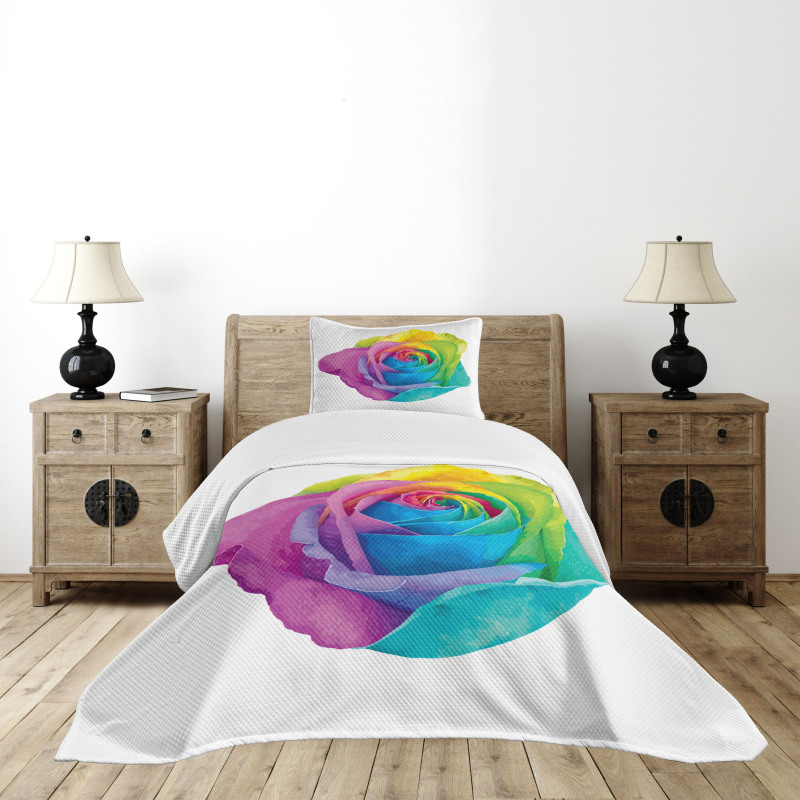 Romantic Blooms Bedspread Set