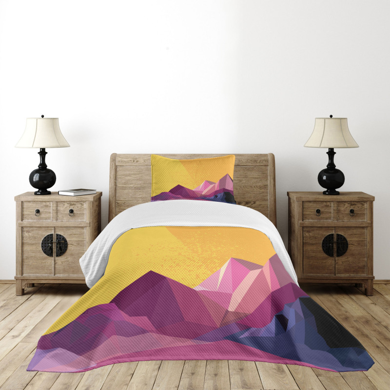 Countryside Modern Art Bedspread Set