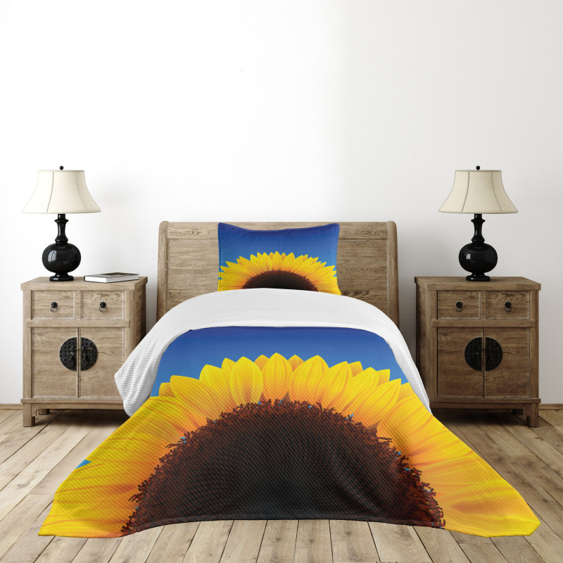 Sunflower Leaf Bedspread Set