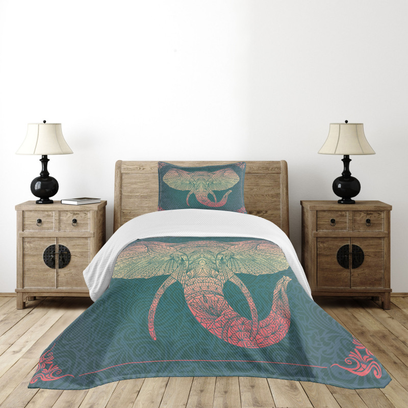 South East Asia Animal Bedspread Set