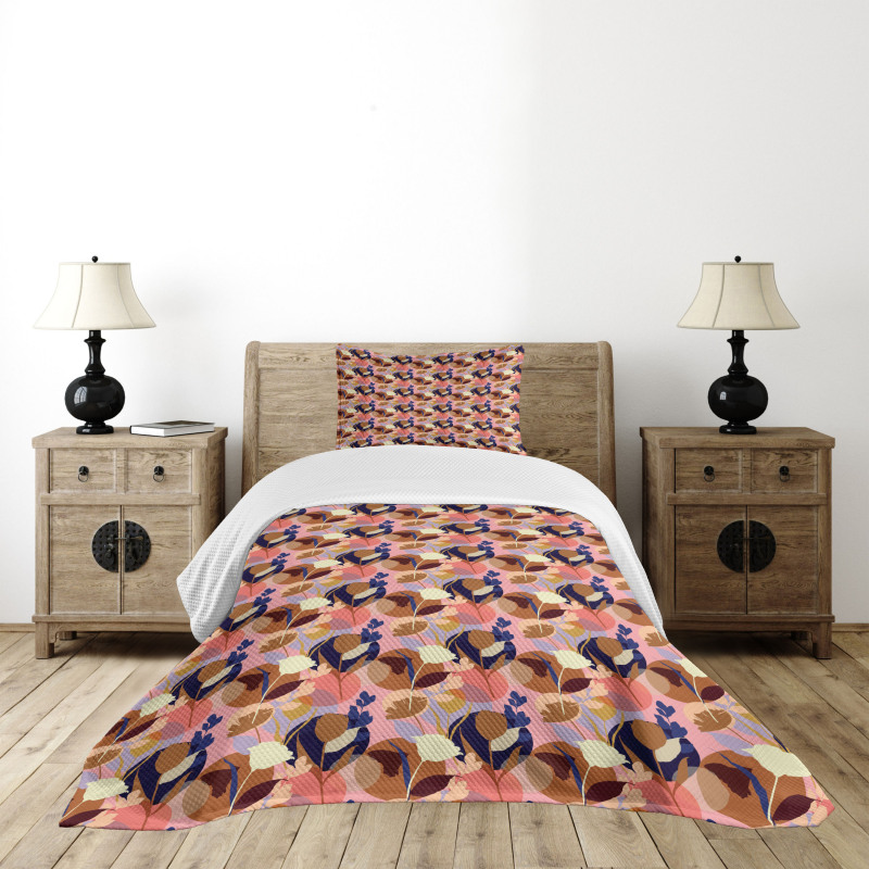 Summer Gardening Theme Bedspread Set