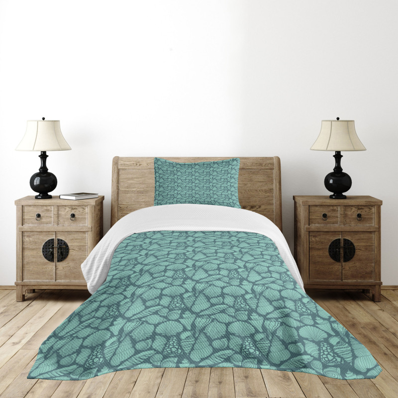 Marine Concept Elements Bedspread Set