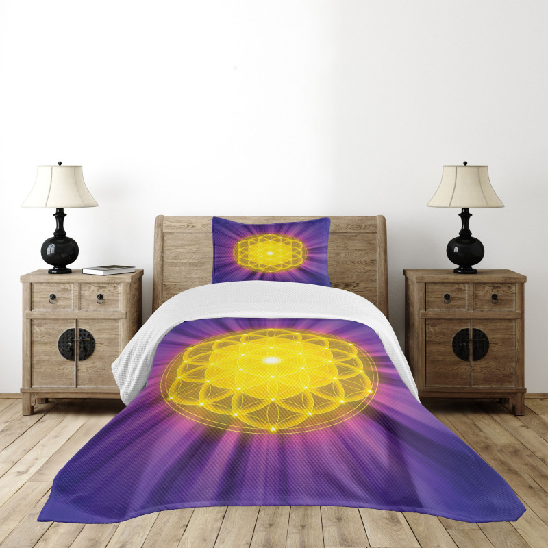 Flower of Life Bedspread Set