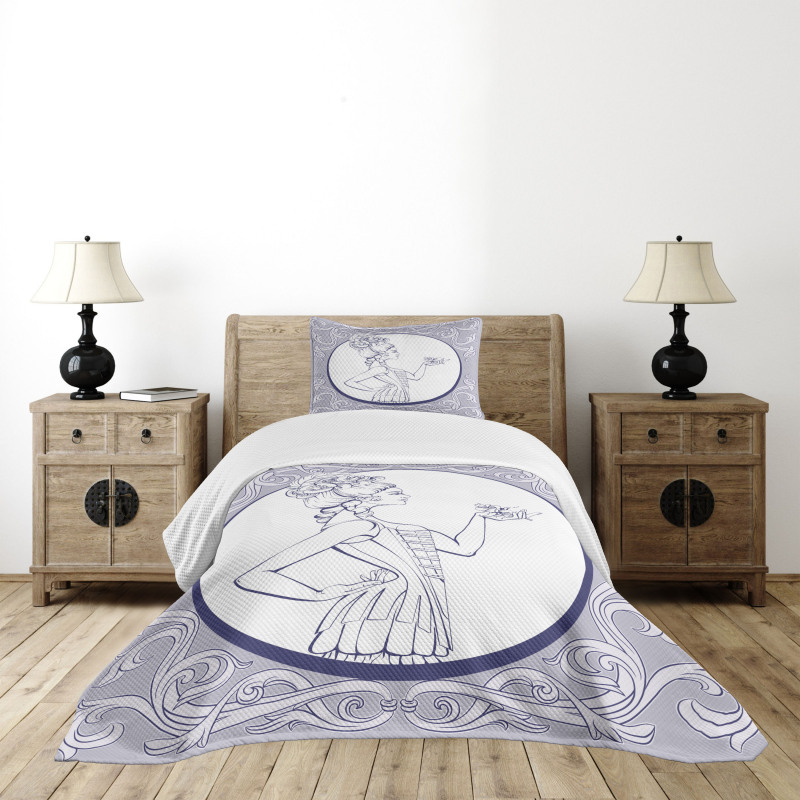 Rococo Style Bedspread Set