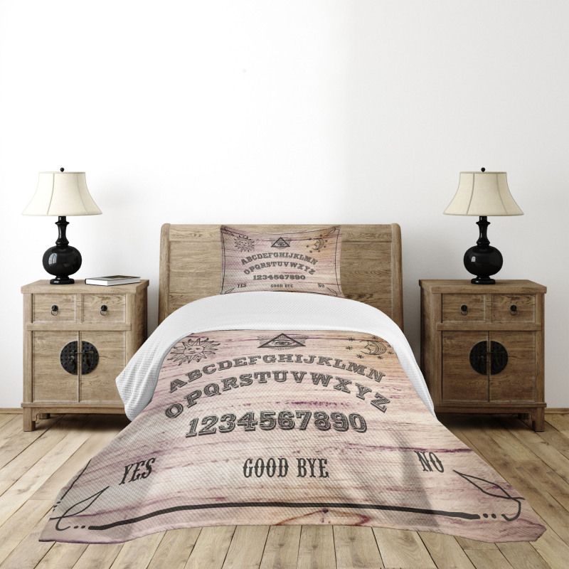 Wooden Texture Bedspread Set