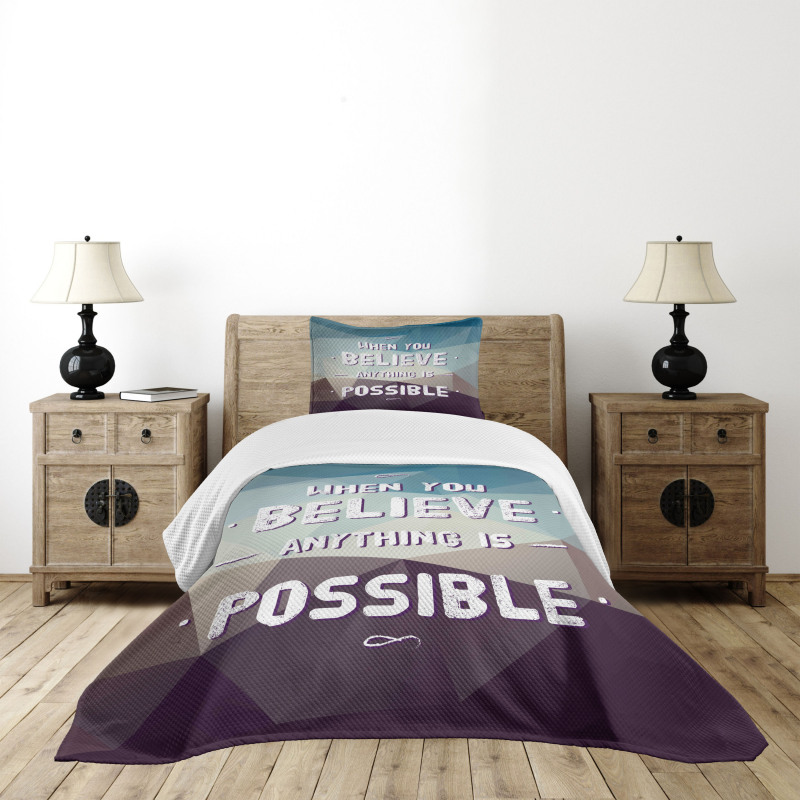 Anything Is Possible Bedspread Set