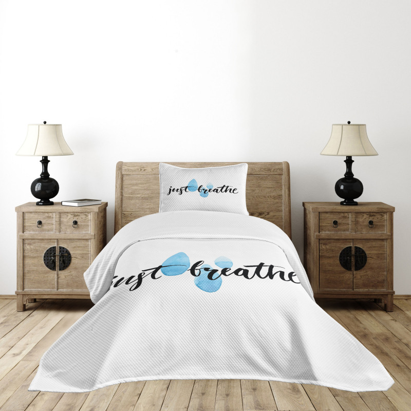 Just Breathe and Rain Bedspread Set