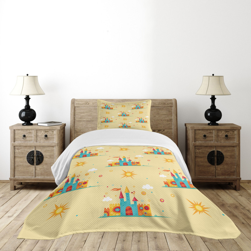 Medieval Castle Bedspread Set