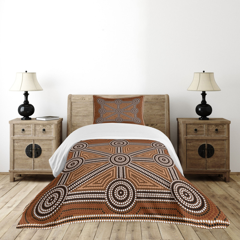 Aboriginal Patterns Bedspread Set