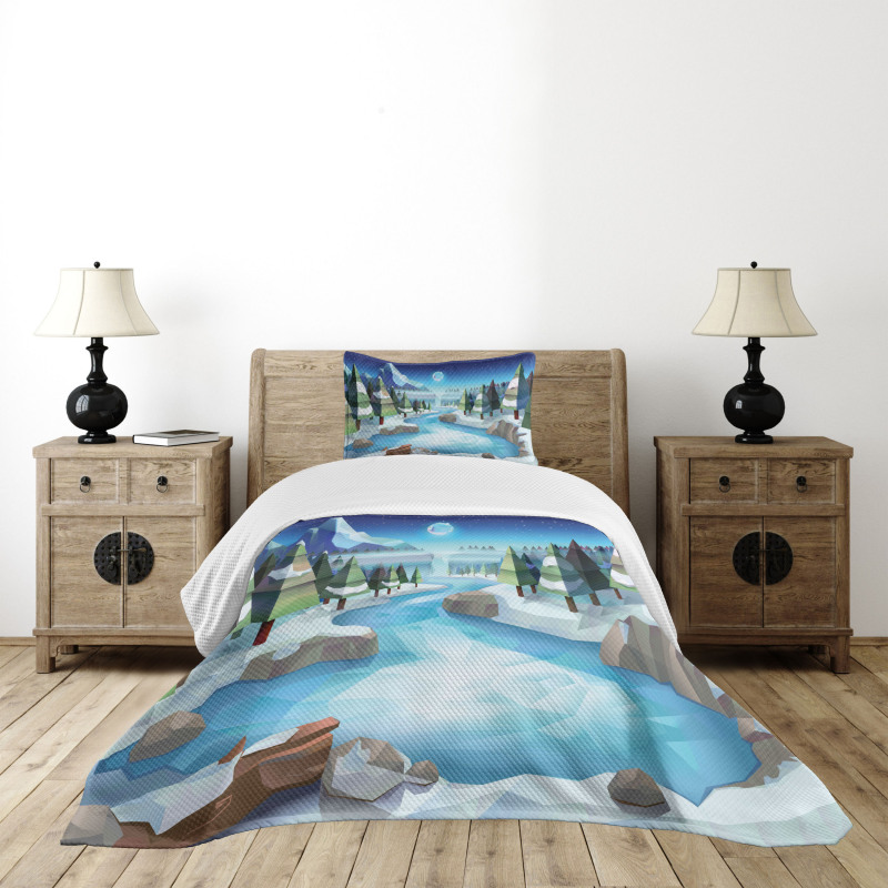 Winterland Bedspread Set