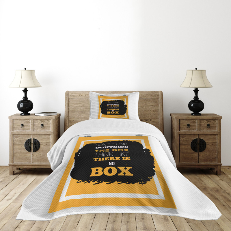 Creative Thinking Bedspread Set