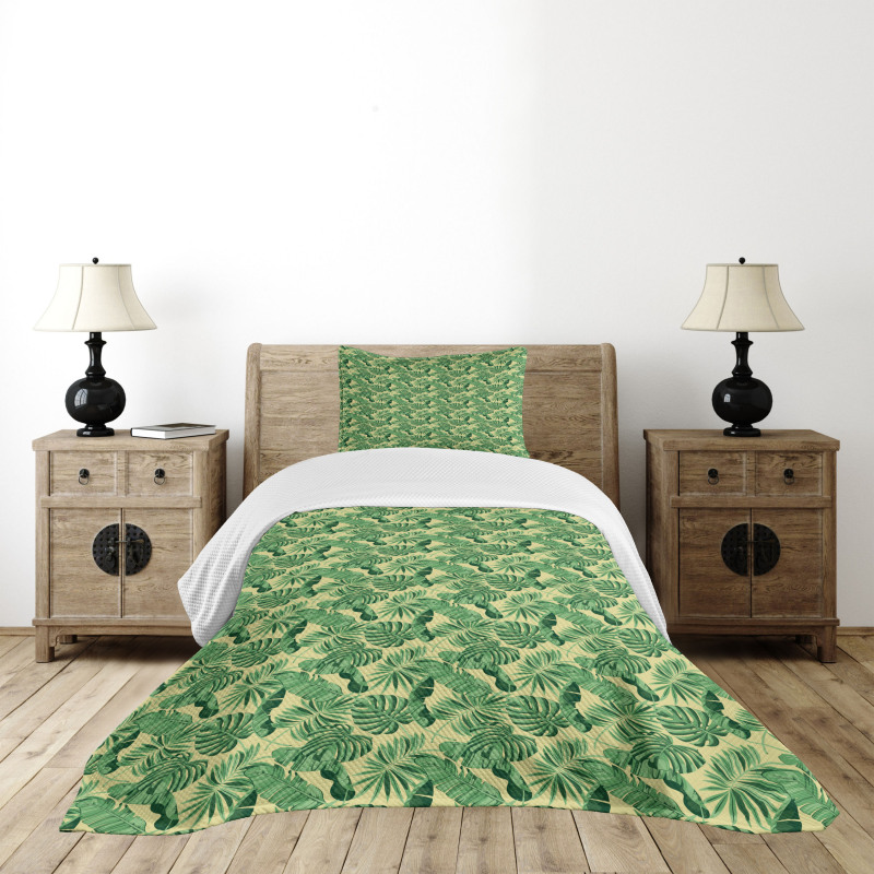 Brazil Forest Foliage Bedspread Set